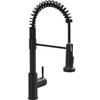 GIMILI Black Kitchen Faucet with Pull Down Sprayer Single Hole