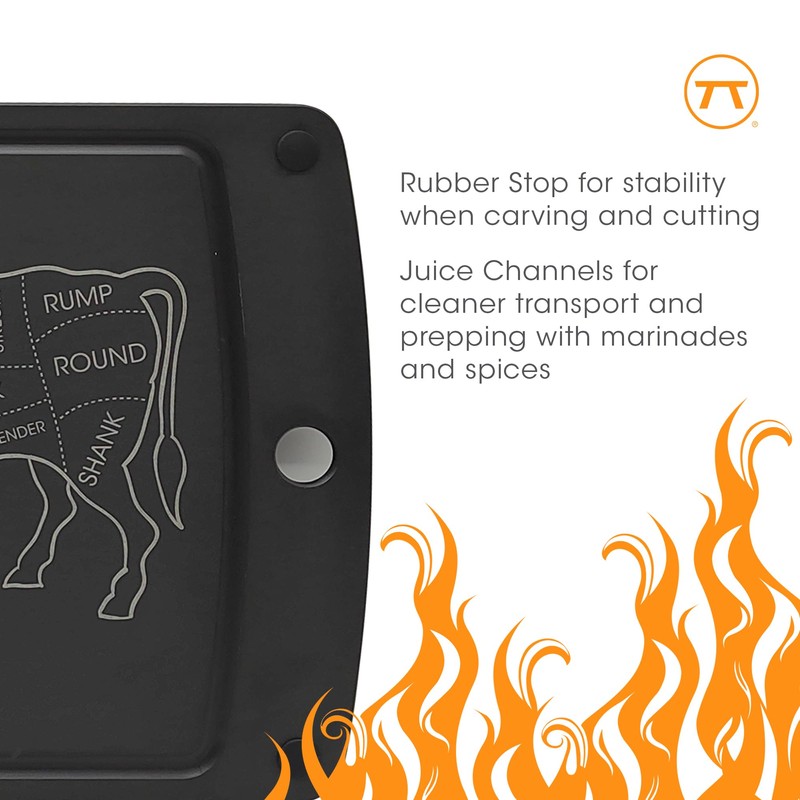 Outset Cow Grill Cutting Board