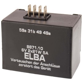 MZA Elba Simson SR50 8871.10/1 6V for Indicator 2 x 21 W