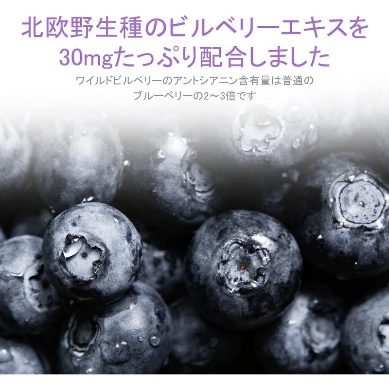 ISDG医食同源ドットコム ルテイン ビルベリー ルテインサプリメント ブルーライト対策ブルーベリー/ビルベリーサプリメント アントシアニン含有クリアアイサプリ(300mg×60粒 20日分)