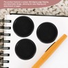 DIYEAH Pack of 55 Black Plastic Discbound Discs for Loose