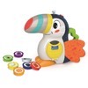 Clementoni- Talking Toucan: Interactive Toy with Lights & Sounds, Teaching