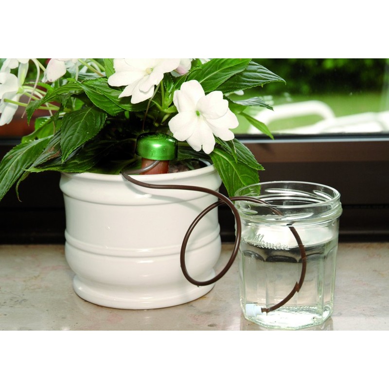 Floraworld Comfort Plant Watering System Set of 3 Brown 3