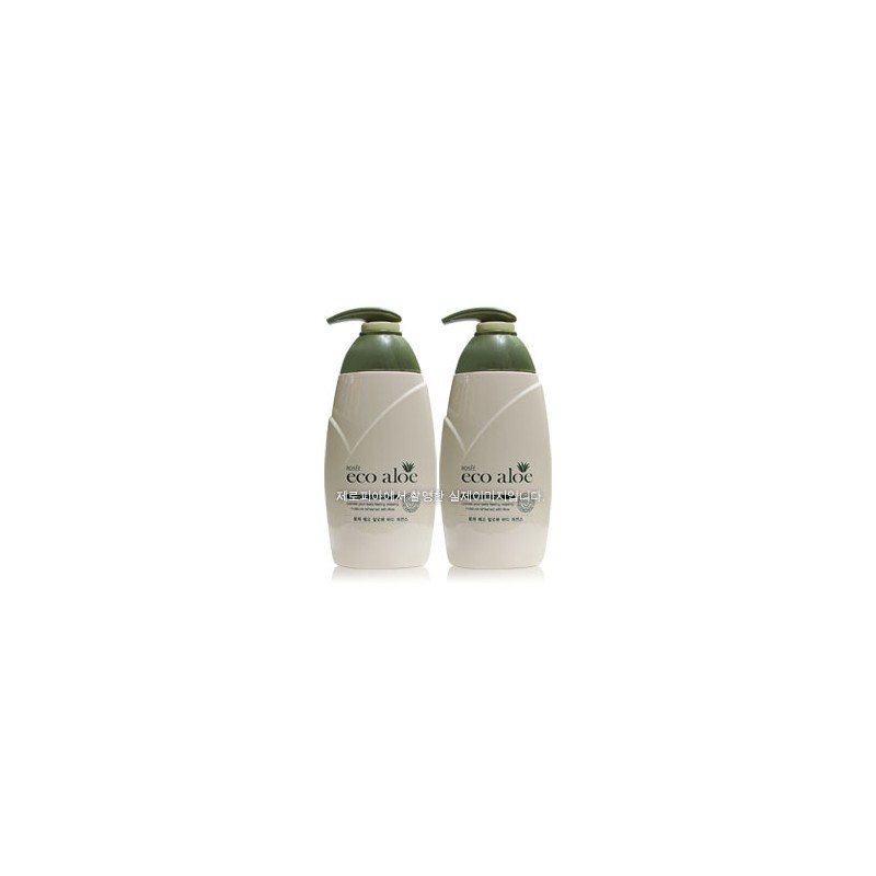 Rose Eco Aloe Body Essence 500mlx2ea Lotion Emulsion / 로제