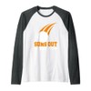 Volleyball Volleyball Player - Suns Up Bums Out Volleyballer Raglan,