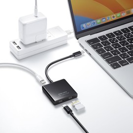 Sanwa Supply USB Type-C Hub (2 x C) USB-3TCP12BK