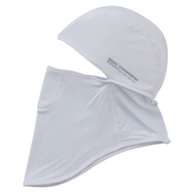 Otafuku Glove JW-614 Body Toughness Power Stretch Full Face Mask, Cooling & Deodorizes, whites