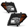for 2005-2008 Nissan Frontier Headlight Assembly/2005-2007 Pathfinder Black Headlight Driver