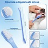 HOTUT Spazzolino per Cani,8 Pezzi Set Spazzolini da Denti per