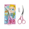 Kai Eyebrow Trimmer with Comb, Eyebrow Razor for Women (AD) / 카이 빗 달린 눈썹정리가위 눈썹칼 여성용 (AD)