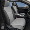 BEITK 2 Pack Leather Front Seat Covers, Universal Sideless Car