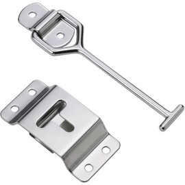 TRUSCO(トラスコ) 車体ドア留め金具 縦型・ステンレス製 137mm 1組(袋)=1個 TDF-130T