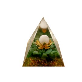 Orgonite Crystal Pyramid Crystal Chakra Amethyst Reiki Pyramid Health Pyramid Crystals Energy Natural Home Decor Orgonite Pyramid 6 cm