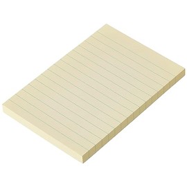 inFO 5669-01-L inFO Sticky Notes Lined Yellow