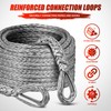 Nilight Synthetic Winch Rope Extension 3/8 Inch x 50 Feet