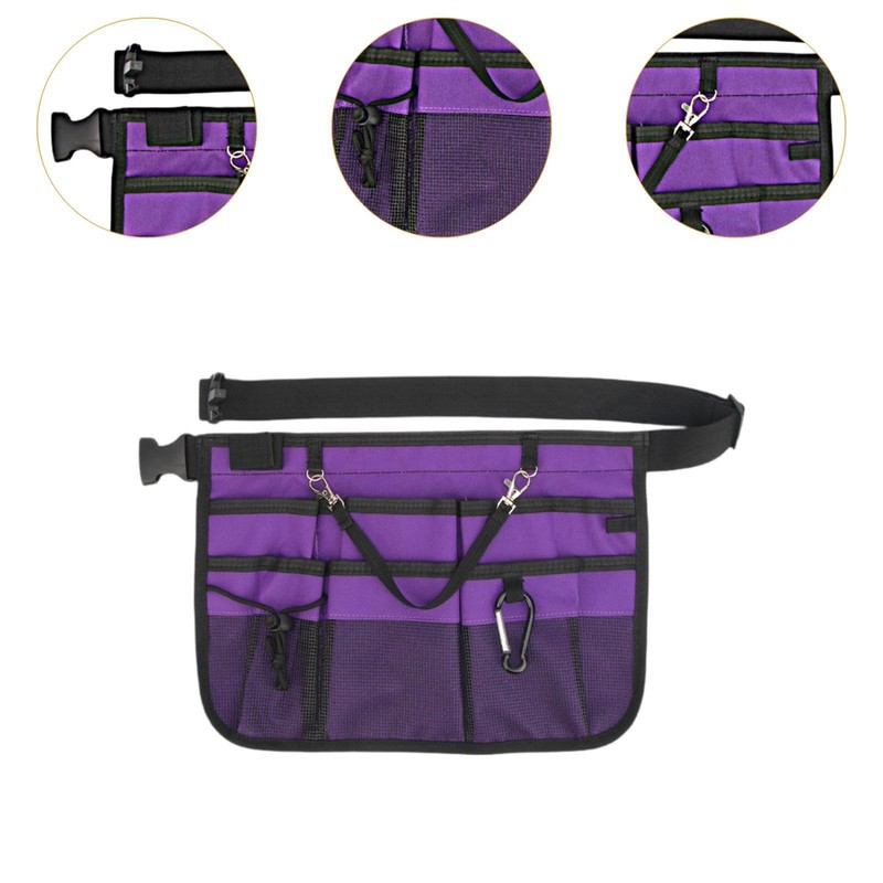 SM SunniMix Nursing Bag Multi Compartment Nurse Waist Organiser Belt