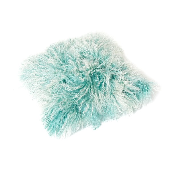 Genuine Mongolian Sheepskin Cushion Pillowcase 40x40cm (big variety of colours)