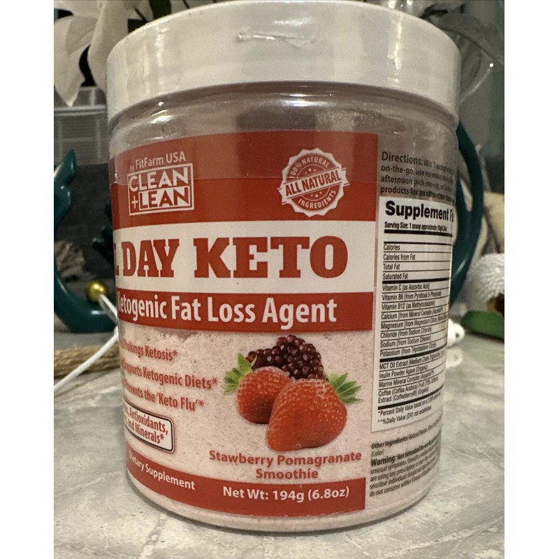 Clean Lean All Day Keto Electrolytes, Antioxidants,v
