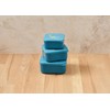Nesting Snack Boxes, Set of 3 Including Straw Sipper, Tiny