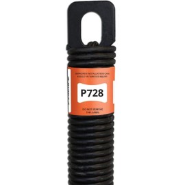 Alcan P728 - 28 in. Garage Door Plug-End Extension Spring (0.177 in. No. 7 Wire) (Pack of 1)
