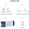 Tuya 2 Channel Updated AC 85-250V, Momentary Inching Self-Locking Relay