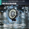 JYFACTORY Universal LED Bike Work Light Daylight Fog Light Squid