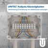 Unitec 40209L Junction Box For Surface Mounting IP65 162 x