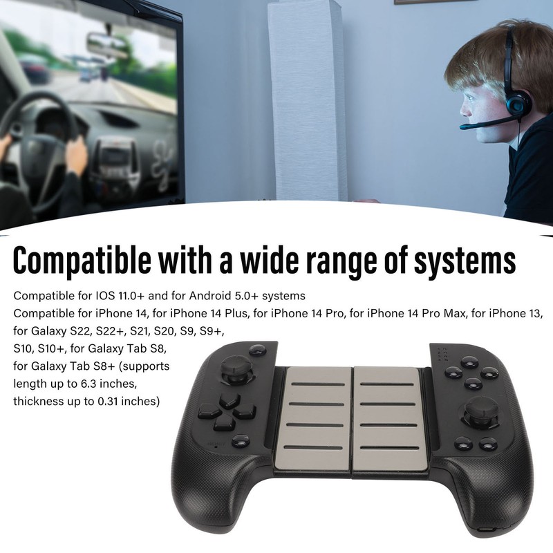 Mobile Gaming Controller Professional High Sensitivity Delay Free Accurate Control