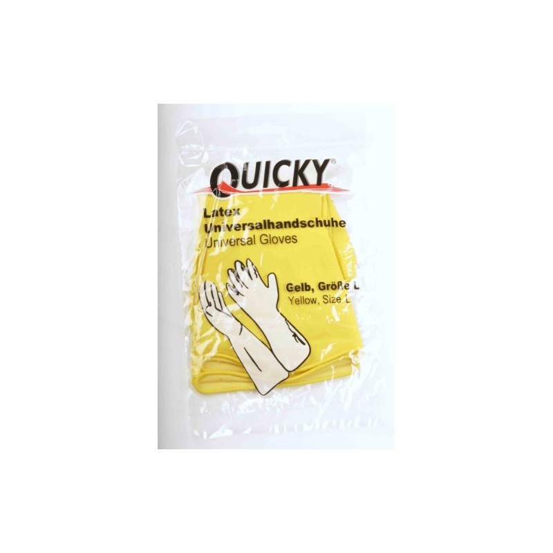 Household Gloves, Yellow, Size XL - 144 Pairs