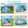 Zooawa Baby Beach Tent, Pop Up Beach Tent Sun Shade