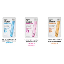 THE FACE SHOP The Solution Double-up X2 Mask Sheets x 1pcs