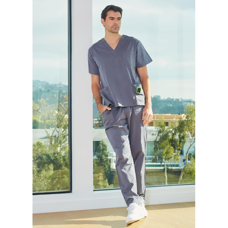 Dagacci Medical Uniform Conjunto de uniforme médico unisex con cuello