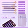Qeeenar 6 Pcs Fancy Pens for Women Crystal Diamond Pen