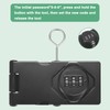 M METERXITY 2-Pack Keyless Combination Lock, 3.78" Zinc Alloy Mechanical