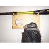 Full Size Baseball Bat Ball Glove Combination Rack Display Case