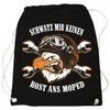 Spaß Kostet Backpack Gym Bag "Schwatz mir keinen Rost ans
