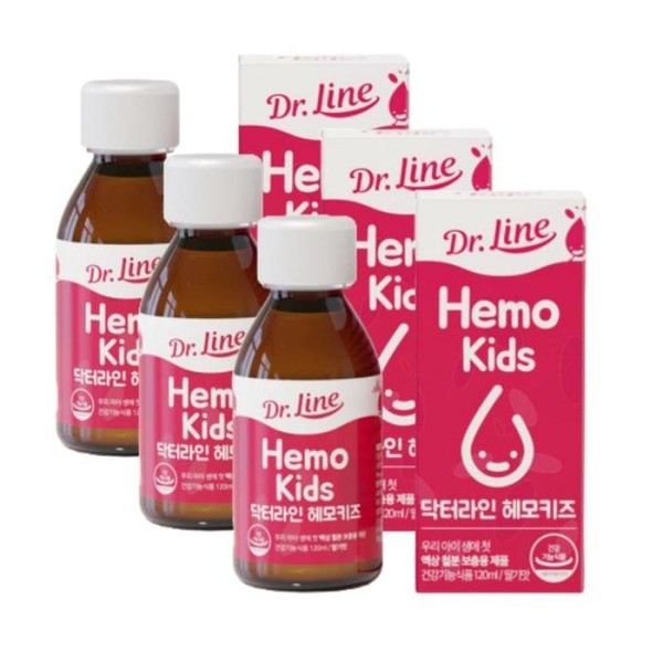 Dr. Line Dr. Line HemoKids Delicious Strawberry Flavored Infant Iron