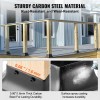 4x4 Heavy Duty Powder-Coated Steel Post Bracket 4Pcs Internal 3.6"x3.6"