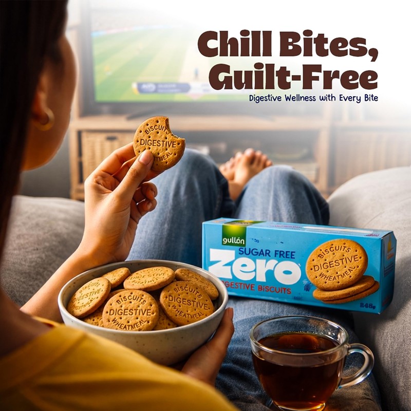 Gullon SUGAR FREE Digestive Biscuits 245g