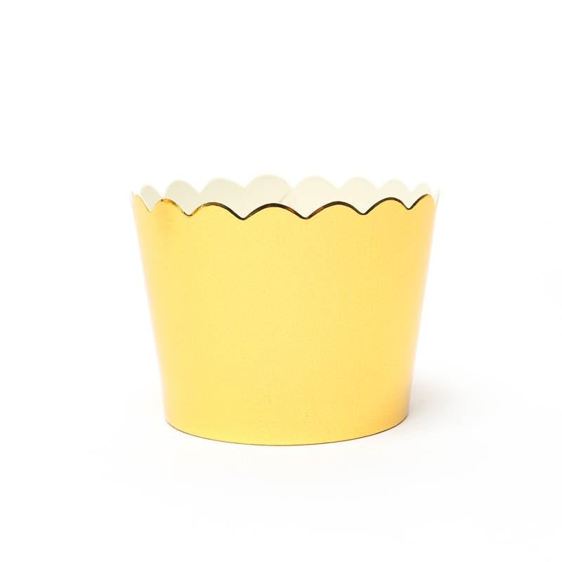 Papyrus Foil Card Baking Cup 25-Pieces, 44 mm Size, Gold