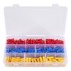 JUZITAO 300PCS Butt Splice Crimp Connectors Insulated Electrical Straight Wire