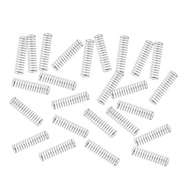 150pcs Compression Springs, 304 Stainless Steel Small Pen Spring, Length 10-30mm, OD 4-6mm, Wire Diameter 0.3-0.5mm ( Color : 150pcs , Size : 0.4*5*30mm )