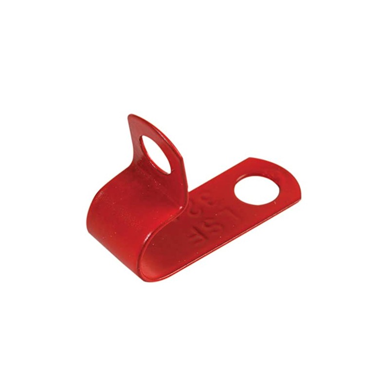 Clip Copper 34MM RED LSHF 50/Pack, Cable Management Accessories Qty