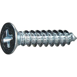 Trusco Y834-0410 Countersunk Head Tapping Screws, 1 Type A, Uniqlo M4 x 10, Pack of 20, Small Quantity