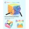 ROXENDA Speed Cube Set, 2X2 3X3 Pyramid Speed Cube Stickerless