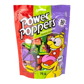 Power Poppers, Exploding Candy, Bag of 50 count