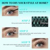 Lash Clusters Eyelashes Cluster Individual Wispy Lashes Thin Band for
