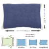 Merry Night MNP3203-72 Pillow Cover, BINOBI Type, Sinker Pile, Navy,
