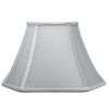 Urbanest Square Cut Corner Bell Lamp Shade, 12-inch, Off White,