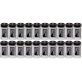 Panasonic 20 CR123A 123A Industrial 3V Lithium Batteries